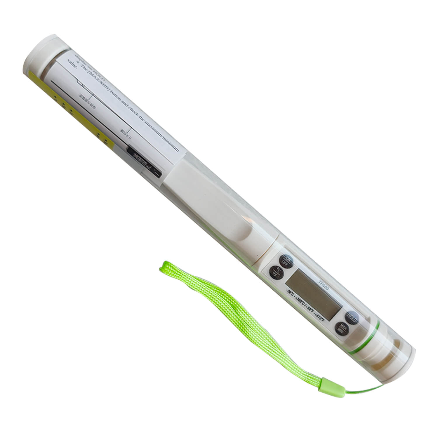 Electronic food measuring instrument, stainless steel thermometer, temperature measurement, stainless steel